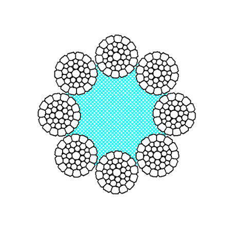 Triangular strand wire rope