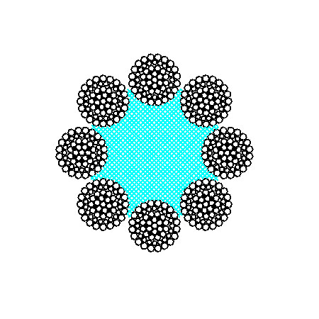 Large diameter wire rope