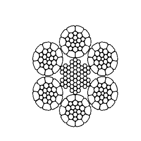 Triangular strand wire rope